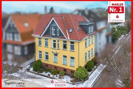 Historisch-Modernisiertes Mehrparteienhaus im AOK-Viertel - Emden Stadtzentrum