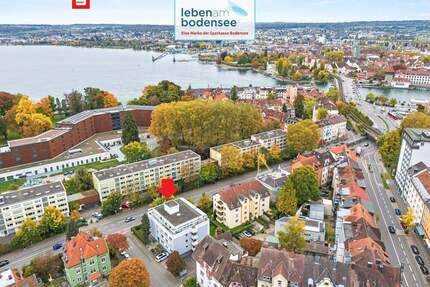 Bezugsfreie und zentrale 2- Zimmerwohnung mit Wintergarten - Konstanz Petershausen
