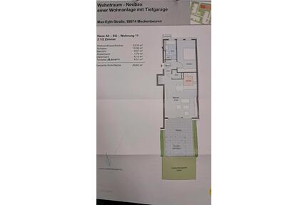 2 5 Zimmerwohnung EG mit Garten zum Verkaufen - Meckenbeuren