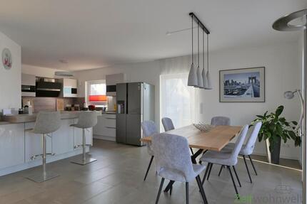 (EF1343_M) Erfurt: Marbach, möbliertes, neu gebautes Wohnhaus mit Fußbodenheizung, Wärmepumpe, Gäste-WC