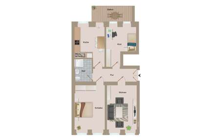 Wohnung zum Mieten in Görlitz 419,00 € 83 m²