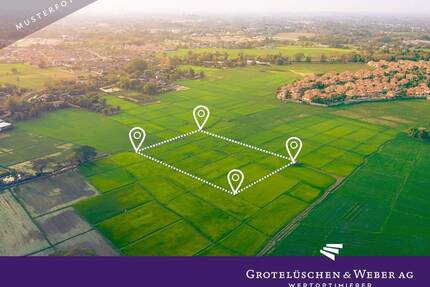 6.883 m² Gewerbegrundstück mit starkem Umfeld in Schiffdorf, angrenzend zu Bremerhaven zu verkaufen.