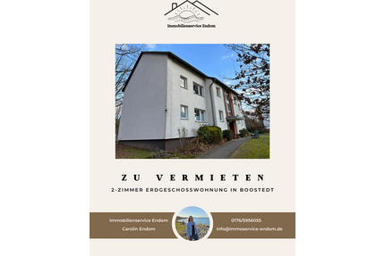 Wohnung zum Mieten in Boostedt 330,00 € 33.15 m²