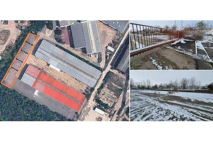 Ca. 2.000 m² eingezäunte Freifläche zu vermieten - Halle (Saale) Versorgungsgebiet