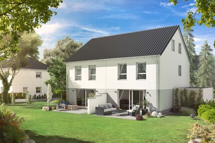 Neubau Reihenendhaus KfW40 QnG* in Rodgau Nieder-Roden.