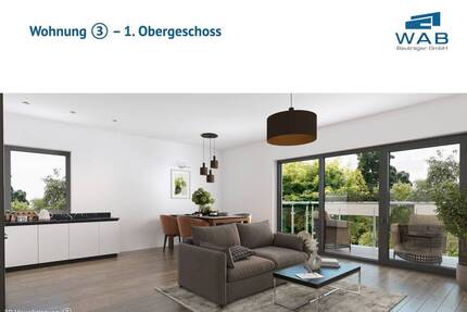 2-Zimmer Neubau Luxuswohnung (3), mit 2 Balkonen - München Sendling-Westpark