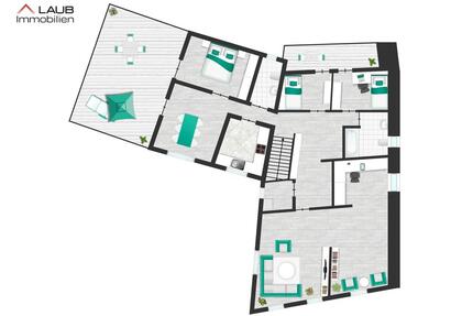 Sehr schöne Wohnung mit Dachterrasse - Riedlingen