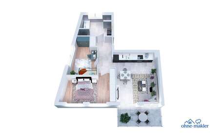 Wohnung zum Mieten in Dachau 1.560,00 € 68 m²