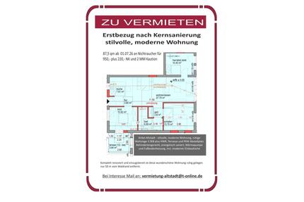 Moderne 3 ZKB Wohnung- 3 ZKB- Erstbezug nach Kernsanierung - Kirkel