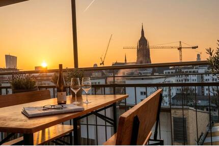 Unikat-Penthouse Innenstadt 91qm, Domblick, Kamin, provisionsfrei - Frankfurt am Main