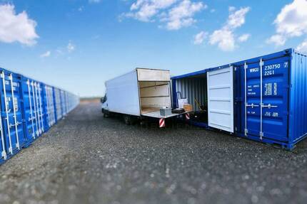 Lagerplatz im Seecontainer 14 - 28 m² in Westerrönfeld, 5km von Rendsburg entfernt