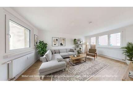 Wohnung zum Mieten in Halle 572,00 € 71.56 m²