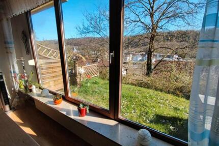 Sonnige, gepflegte 3,5-Zimmer EG-Whg 92 m² mit ca 20m² Terrasse - Horb am Neckar