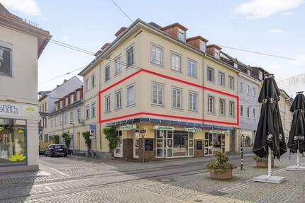 Sanierte, charmante 3-Zimmer-Altbauwohnung im Herzen von Durlach - Karlsruhe