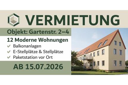 Erstbezug nach Sanierung – moderne Wohnungen mit Balkon - Neukieritzsch