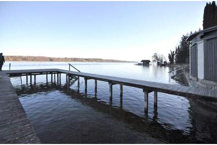 Attraktive Bebaubarkeit u. tolle Lage. 200 m zum Westufer Starnberger See mit Zugang nur für Anwohner. - Pöcking Niederpöcking