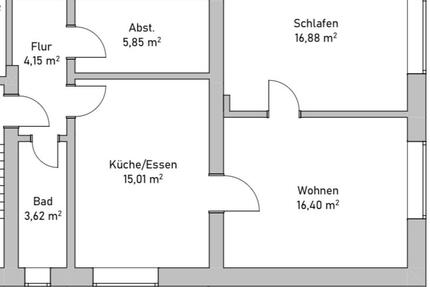 3Zimmer Wohnung Marl-Hüls Zentral 62qm ERSTBEZUG nach SANIERUNG