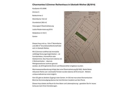 Haus in Ubstad-Weiher - 415.000,00&nbsp;EUR Kaufpreis, ca.&nbsp; 154,00&nbsp;m&sup2; in Ubstadt-Weiher (PLZ: 76698)