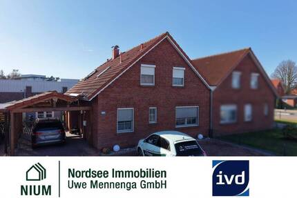 IHR NEUES ZUHAUSE: VIELSEITIGE HAUSHÄLFTE MIT WINTERGARTEN, TERRASSE UND CARPORT - Upgant-Schott