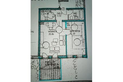 Zweizimmerwohnung zu vermieten - 760,00&nbsp;EUR Kaltmiete, ca.&nbsp; 53,00&nbsp;m&sup2; in Dietfurt an der Altmühl (PLZ: 92345)