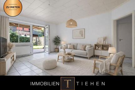 3-Zimmer-Erdgeschoss-Wohnung auf der Sonnenseite mit eigenem Garten in Haselünne zu mieten: