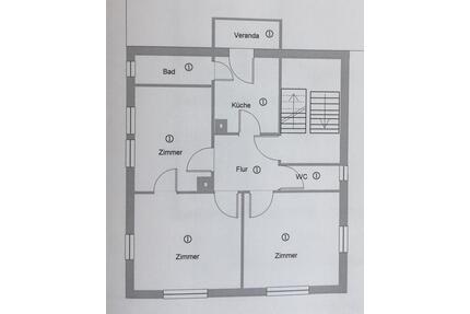 Ruhige freie 3 Zimmer Altbau Wohnung Kapitalanlage o. Selbstbezug - Stuttgart Luginsland