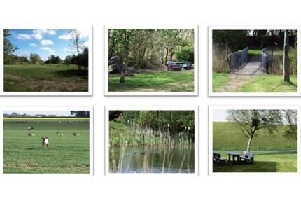Haus mit Parkgrundstück direkt hinter dem Deich in Friedrichskoog Nordsee