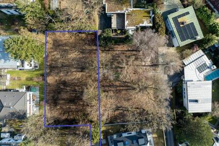 AIGNER - Baugrundstück mit Baugenehmigung in zweiter Reihe in Waltrudering - München Trudering-Riem