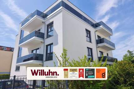 Provisionsfreier Neubau I zwei Balkone I Parkett I Fußbodenheizung I 2 Bäder - Leipzig Paunsdorf