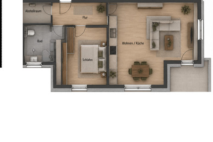 Wohnen mit Komfort – moderne Eigentumswohnung mit Balkon - Welver