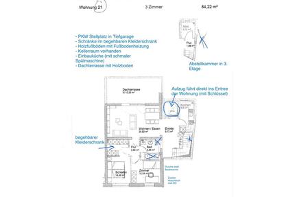 Penthouse Wohnung in Kiel Hassee zu vermieten - Molfsee