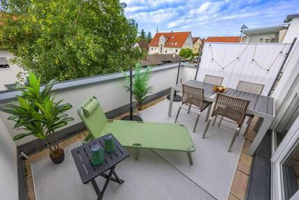 TOP gepflegte 3 Zimmer Wohnung mit Dachterrasse - Mering