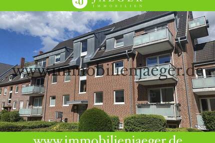 Alt-Garstedt modernes Wohnhaus - gepflegte Wohnung mit Balkon, halboffene EBK, Duschbad, 1.OG - Norderstedt