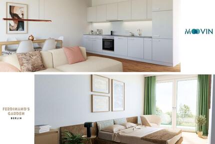 Moderne 4-Zimmer-Wohnung mit 2 BALKONEN, 2 BÄDERN und EBK im Neubauquartier 'Ferdinand's Garden' - Berlin Lichtenberg