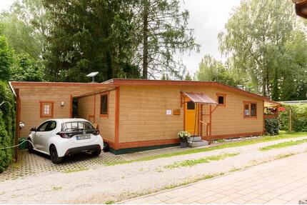 Mobilhome (Holzbohlenhaus mit ca. 91qm Wohnfläche) - Taufkirchen (Vils)