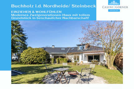 ZWEI GENERATIONEN UNTER EINEM DACH - Modernes und ruhiges Wohnen in beschaulicher Nachbarschaft! - Buchholz in der Nordheide Steinbeck