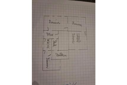 Wohnung vier Zimmer - 520,00&nbsp;EUR Kaltmiete, ca.&nbsp; 75,00&nbsp;m&sup2; in Ludwigsstadt (PLZ: 96337)