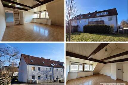 ** VIEL PLATZ und BEZAHLBAR ** 4,5 Zi-DG-Wohnung in zentraler Lage für Gestalter - Schwabach