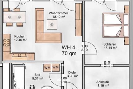 Barrierefreie Wohnung in Frankenberg ab dem 1.7.26 zu vermieten - Frankenberg (Eder)