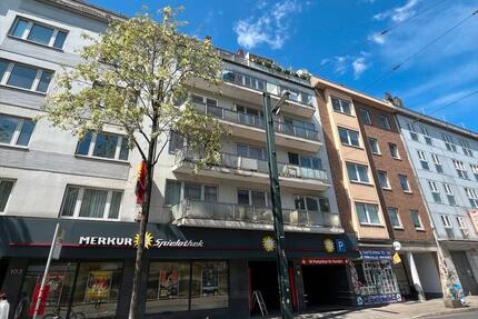Kernsaniertes & möbliertes Apartment (Aufzug,Küche) in D-Zentrum - Düsseldorf Stadtbezirk 3