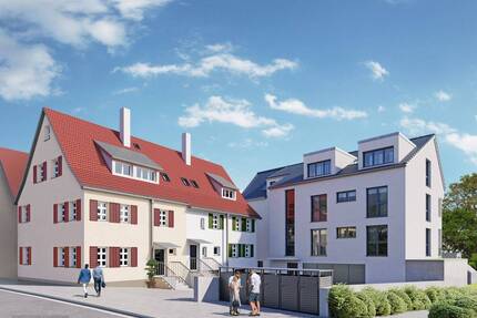 NEUBAU:: - MITTEN IM FLECKEN WOHNEN MIT GARTENANTEIL - W01 - Stuttgart-Vaihingen