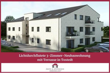 Lichtdurchflutete 4-Zimmer-Neubauwohnung mit Terrasse in Tostedt