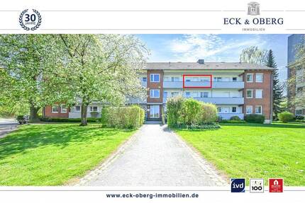 Sonnige Aussichten - Gemütliche 2-Zimmer-Wohnung mit Südbalkon - Kiel Neumühlen-Dietrichsdorf