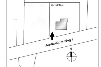 25853 Drelsdorf-Husum-Nordsee-Alleinlage-sehr ruhig-Altbestand...