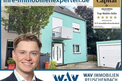 Modernes Reihenendhaus in Hürth-Hermülheim - Großzügiger Garten und exzellente Verkehrsanbindung