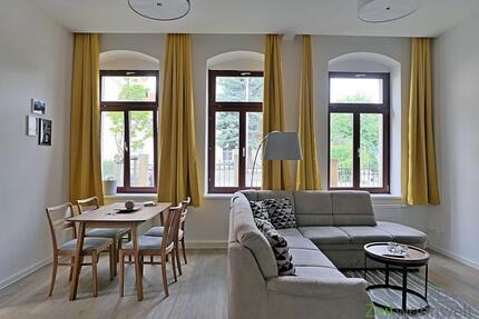 (EF0836_M) Dresden: Löbtau-Nord, neu möblierte 3-Zimmer-Wohnung im Hochparterre mit WLAN, Reinigungsservice inklusive