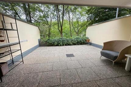 Exklusives 1 Zimmer Apartment mit XXL-Terrasse, Neckarblick & TG - Heilbronn Kernstadt