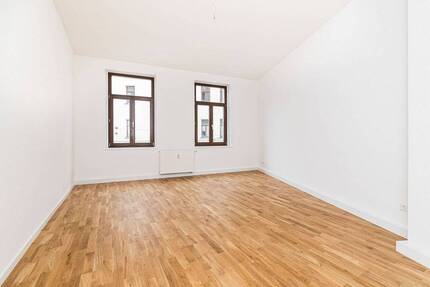 Renoviertes Altbau-Apartment mit Echtholzparkett und Tageslichtbad - Leipzig Gohlis-Süd