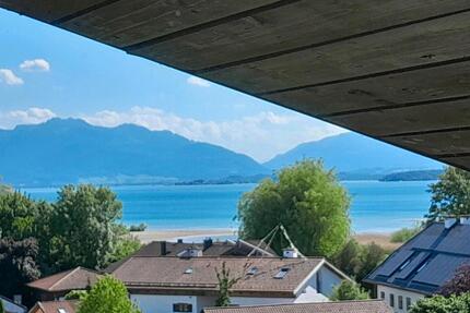 Wohnung mit Blick über den gesamten Chiemsee und Chiemgauer Alpen - Seeon-Seebruck