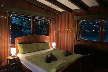 Gemütliche Waldhütte im Hardter Wald - Mönchengladbach Nord